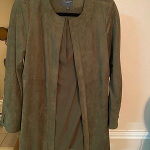 NWOT Faux Suede Jacket